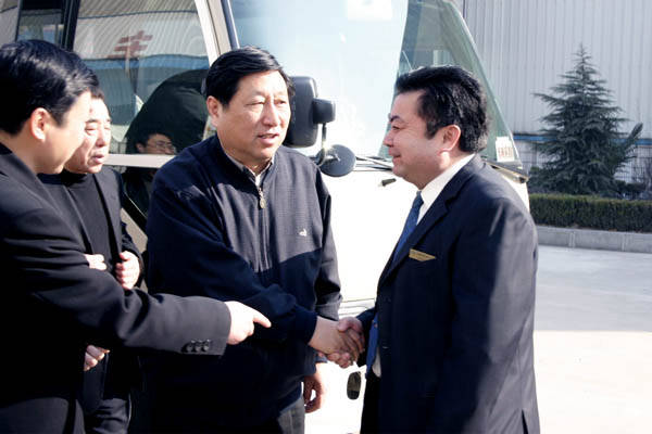 全國人大副委員長張平來我公司調研 全國人大副委員長張平來我公司調研